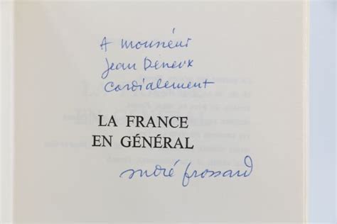 DE GAULLE La France en général Une certaine idée de Gaulle et des