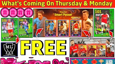 😱 Whats Coming On Thursday And Monday Efootball 2024 Mobile Free