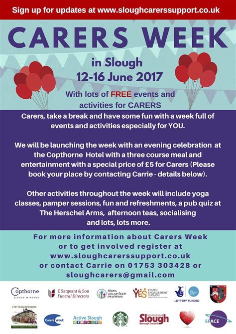 Carers Week 2017 Slough Carers Support