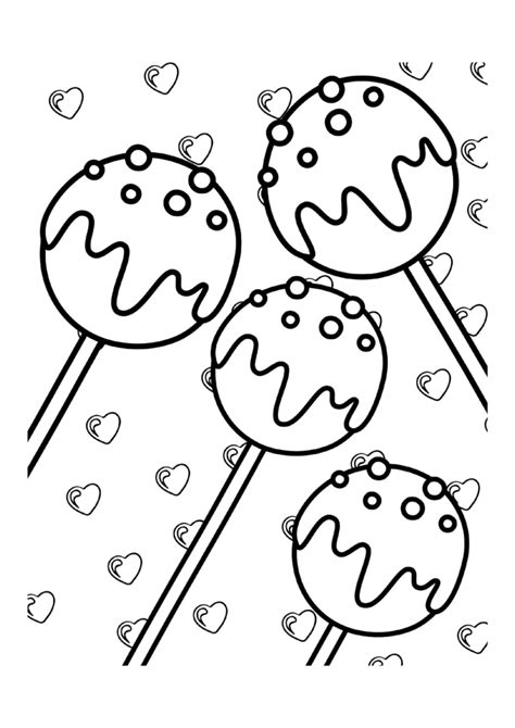 Sweet Candy Coloring Pages I Fun For Kids And Adults