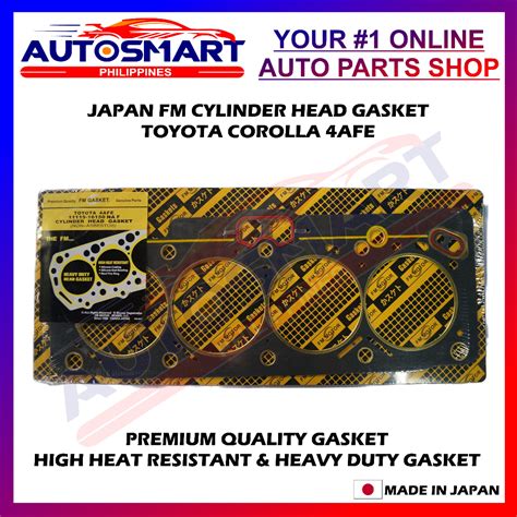 Toyota Corolla 4AFE Cylinder Head Gasket Made In Japan Heavy Duty