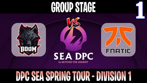 Boom Esports Vs Fnatic Game Highlights Bo Group Stage Bts Dpc