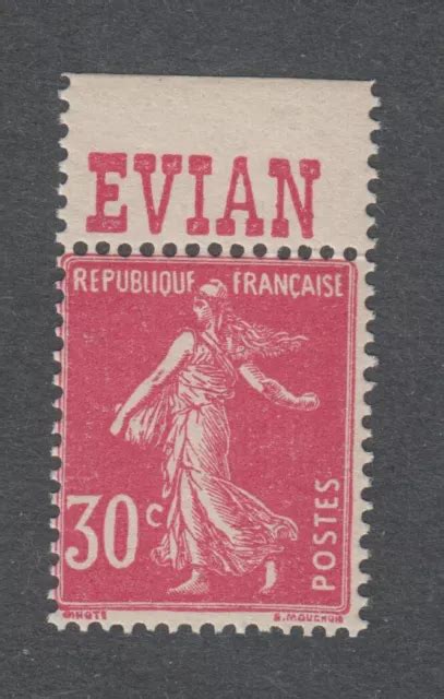 FRANCE TIMBRES NEUFS Semeuse camée N191c Avec bande publicitaire