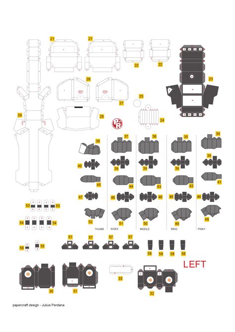 Geek's Republic: Unicorn Gundam by paper-replika [Part 6 Arm]