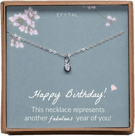 Amazon Efytal Mom Birthday Gifts For Women Sterling Silver Small