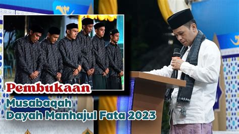 Musabaqah Qiraatil Kutub Dayah Manhajul Fata Youtube