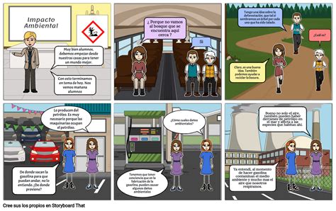 El Impacto Ambiental Storyboard By 79f09923