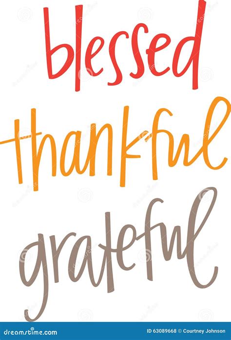 Blessed Thankful Grateful Stock Vector Illustration Of Home Prayer