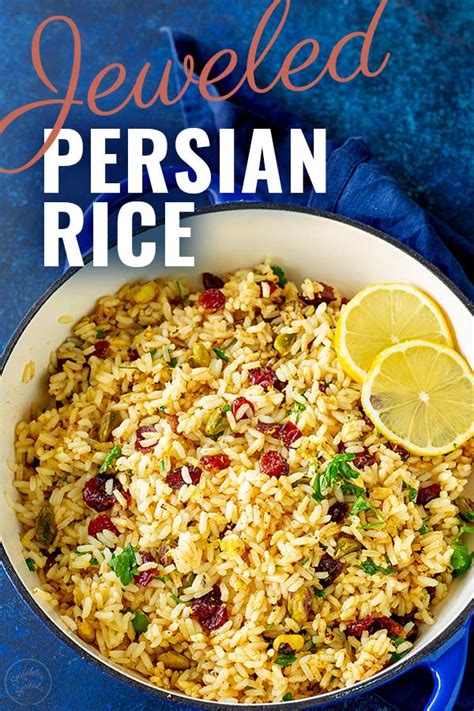 Jeweled Persian Rice Pilaf Sprinkles And Sprouts