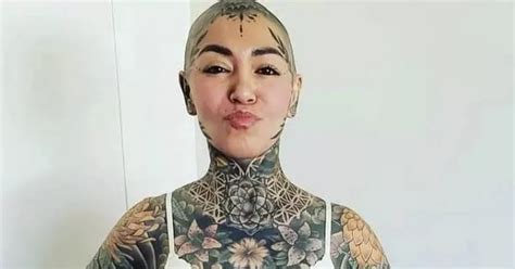 Tattoo Model Defies Trolls Who Call Her Ugly By Flaunting Ink In Sexy