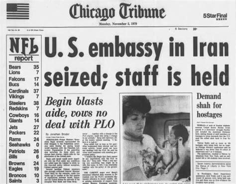 This Day In History November 4 Iran Hostage Crisis Begins As Militants Storm United States