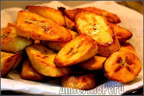 AmiestiloPeru MADUROS Platanos Fritos