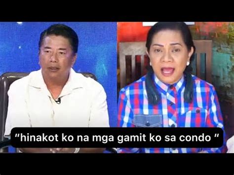 Grabe Cristy Fermin Naghakot Na Ng Gamit Sa Condo Na Bigay Sa Kanya Ni