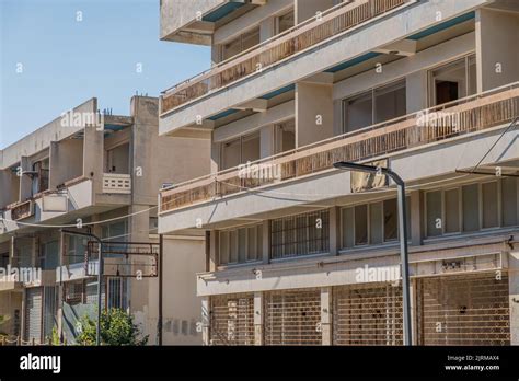 Varosha Famagusta Cyprus June 2021 The Abandoned City Ghost Town