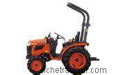 Tracteur Kubota B1121 Fiche technique et caractéristiques