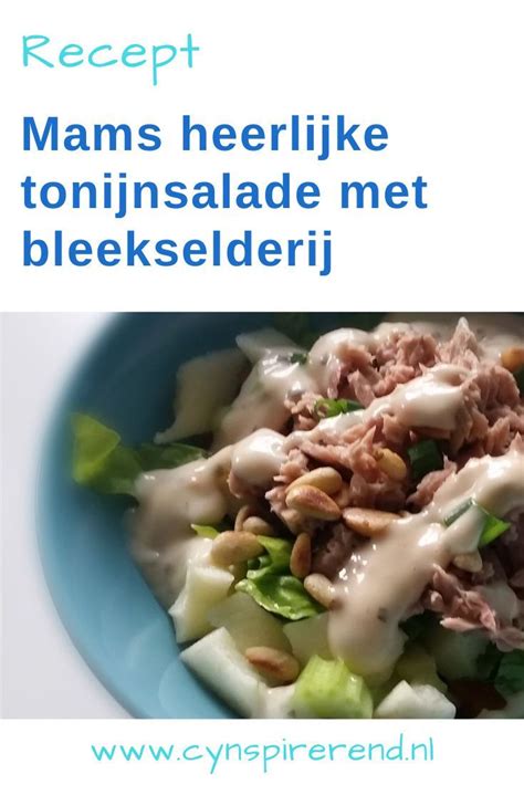 Recept Tonijnsalade Met Appel En Bleekselderij Artofit