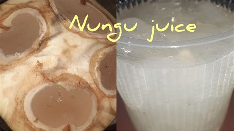 நுங்கு சர்பத் Nungu Sarbath Summer Drink Nungu Juice Recipe In Tamil Youtube