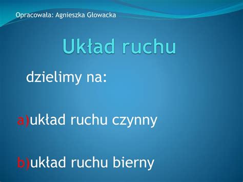 PPT Układ ruchu PowerPoint Presentation free download ID 5268266