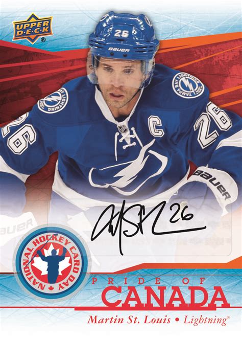 2014-Upper-Deck-National-Hockey-Card-Day-Autograph-Canada-Martin-St ...