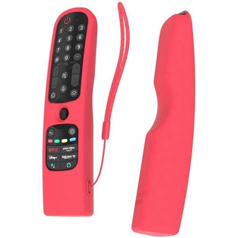 Couverture Rouge Juste De Protection En Silicone Pour T L Commande