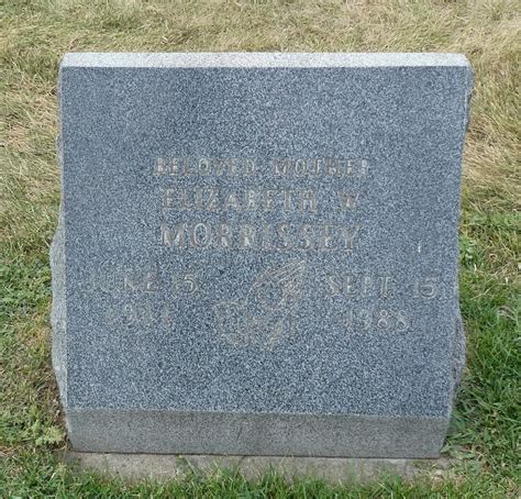 Elizabeth W Morrissey 1911 1988 Find A Grave Memorial