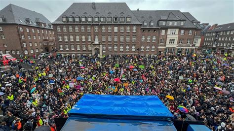 Demo Mit Sch Lern In Bottrop Eine Beeindruckende Szenerie