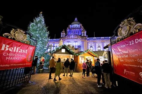 Belfast Christmas Market 2023 Opening Plans Unveiled As 1million