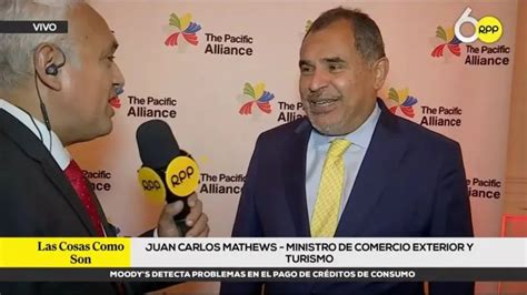 Juan Carlos Mathews Ministro Se Retracta Sobre Sus Declaraciones Y