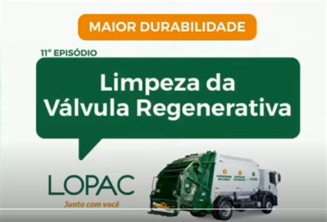 Limpeza Da V Lvula Regenerativa Ep Lopac Industria E Loca O