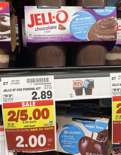 Jell O Puddings And Gelatin Snacks Only 2 00 Kroger Krazy