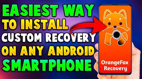 How To Install Custom Recovery On Android Install Custom Recovery In