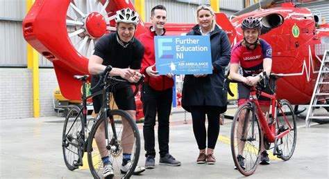 Serc Cyclists Join Fe 400 Mile Challenge For Air Ambulance Ni Serc