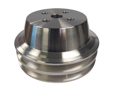 Polished Aluminum Waterpump Pulley Broncograveyard