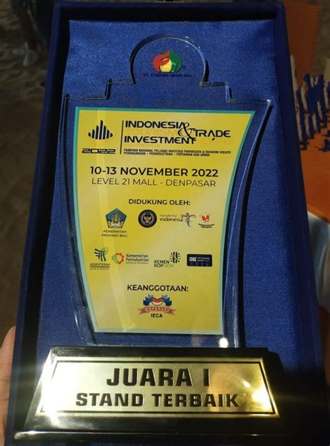 Disparbudpora Nias Barat Juara I Stand Terbaik Pada Pameran Indonesian