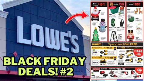 More Lowe’s Black Friday Deals 2023 Home Improvement Youtube