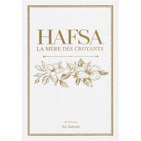 Hafsa La M Re Des Croyants Alif Store