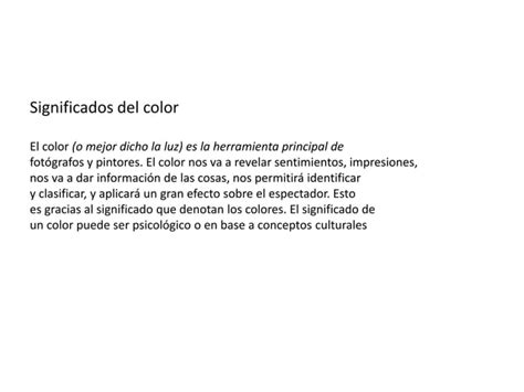 Teoría Del Color Ppt