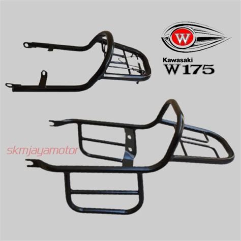 Behel Rak Belakang W175 Begel Belakang Kawasaki W175 Bagasi Lazada