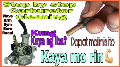 Paano Maglinis Ng Carburetor Ng Mga Cc Na Motor Simpleng