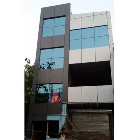 Outdoor Aluminum Acp Cladding Service At Rs Square Feet Aluminium