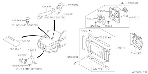 Air Conditioner System 2017 Subaru Forester