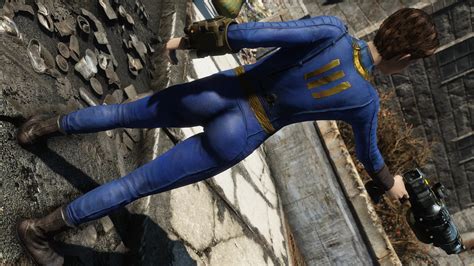 Unzipped Vault Suit Vanilla Conversion By Femshepping For Wonder