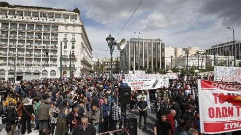 Thousands Continue Protests In Greece As Families Of Train Crash