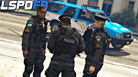 GTA V MOD POLICIA PMERJ EM AÇÃO PATRULHA A POLICIA DO RIO DE