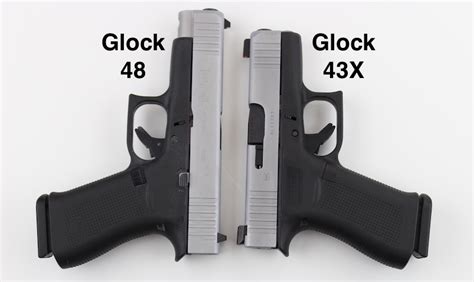 Glock 48 vs Glock 43X (with pictures) | Clinger Holsters