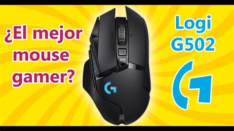 Logitech G502 Unboxing Mouse Gamer Rgb Software Explicación Macros 🖱🎮 Youtube