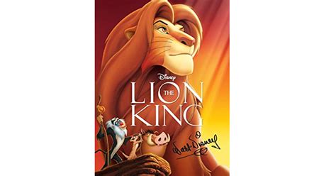 Own The Lion King The Walt Disney Signature Collection Theatrical