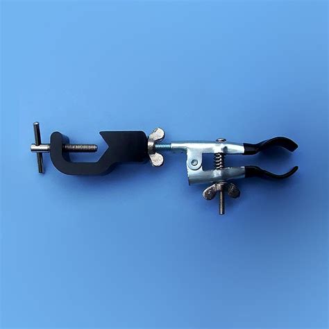 Coated Utility Clamp With Aluminum Muff Avogadros Lab Supply