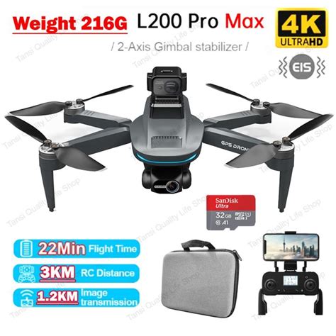 New Lyzrc L Pro Max Km Distance Gps Professional Drone K