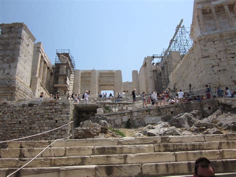 Propylaea of the acropolis of Athens, Greece | Athens acropolis, Greece ...